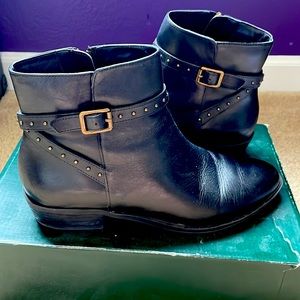 Ralph Lauren black booties